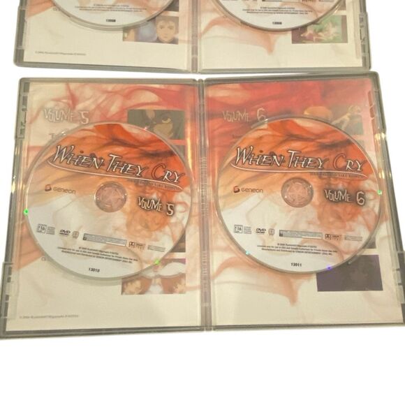 Higurashi When They Cry Complete Series (DVD, 2009) Geneon Anime Thinpak Box Set - Picture 8 of 8